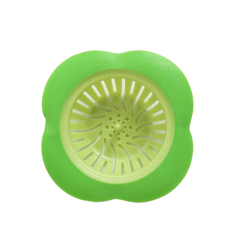EvriHolder Evri-Sink Sink Strainer with Large Wide Rim, Tool for Kitchen Sinks, Fits Most Standard Kitchen Sinks, Offered a Set of Two, Colors May Vary - Image 1